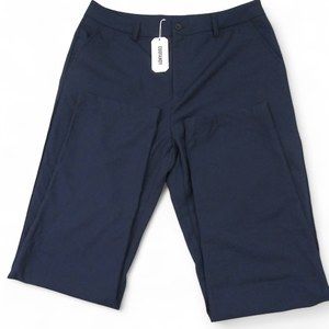 NWT COOFANDY Mens Chino Pants 34 x 32 Navy Blue Polyester